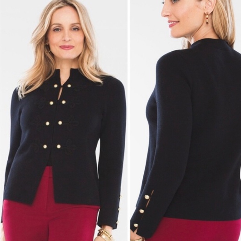 Cotton Wool Tab button detail cardigan - Picture 10 of 13